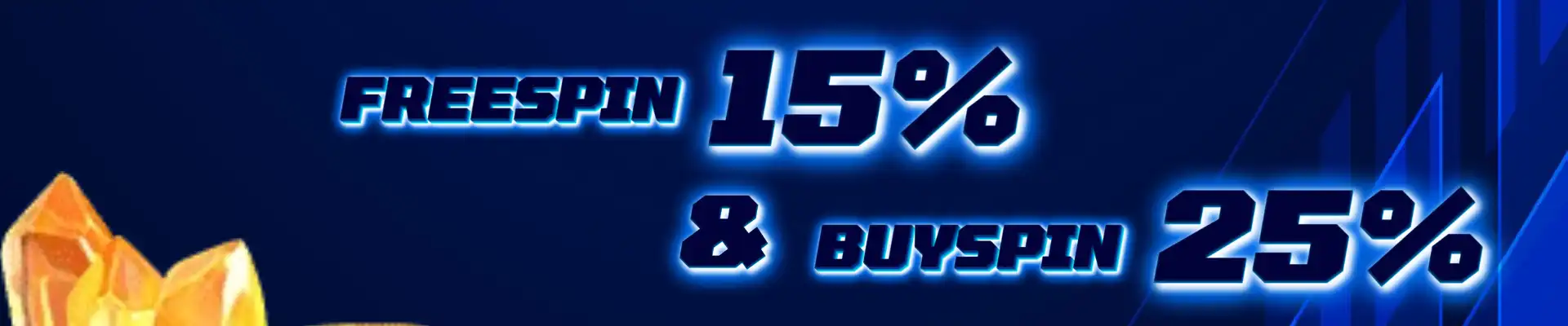 EVENT FREESPIN 20% BUYSPIN 25%